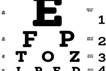 Artificial intelligence in medicine may improve old tests like the eye chart pictured 